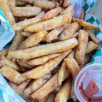 Family fries  at Karelyns Vegan Soul Café in Orlando