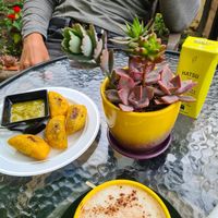 Empanadas at Awara Food and Love in Cundinamarca