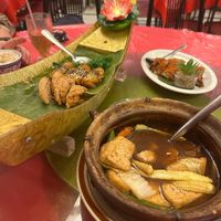   at Popular Vegetarian Restaurant in Kuching