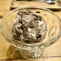 Chocolate coconut ice cream   at Vietnamese Foodies in Dubai