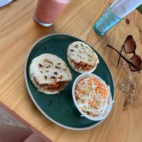 Pupusas  at Bosque Urbano in San Jose