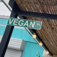 Love the street sign!   at Bosque Urbano in San Jose