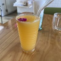 Fresh Squeezed OJ  at Bosque Urbano in San Jose
