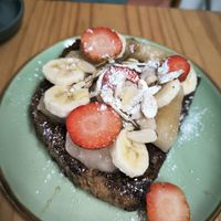 Media tostada francesa at Bosque Urbano in San Jose