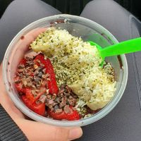 FooFoo bowl with fruit toppings at Foo Foo's in Wasilla