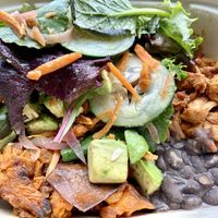 Yummy BBQ Jackfruit Bowl at Oak Harvest Kitchen in Oakland