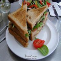 vegan turkey club at TeaNY in New York City