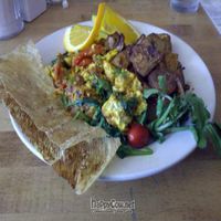 Vegan Epiphany - from my cell phone at m henry in Chicago