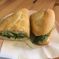 Bocadillo vegano  at Breads & Sweets in La Gomera