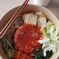 Vegan bibimbap at M-A-T Koreanische Küche in Munich