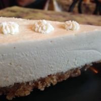 lemon dessert  at European Street Cafe in Jacksonville Beach