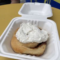 Classic cinnamon roll   at Cinnaholic in London