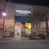 Exterior. Located in an outdoor shopping mall at Cinnaholic in Wilmington