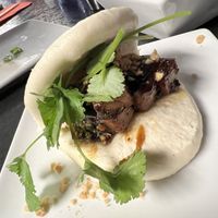 Bao bun  at Drunken Dumpling in Chico