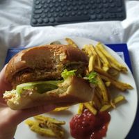 Lickin chicken burger at 13th Element in Nottingham