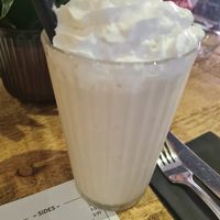 Vanilla milkshake at 13th Element in Nottingham