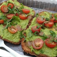";Balsamic"; Avocado Toast at Cafe Metropole in Santa Catalina Island