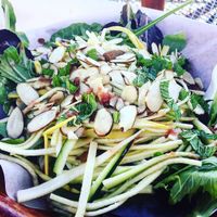 Vegan Salad. at Cafe Metropole in Santa Catalina Island