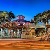 Outside shot of the entire restaurant  at Norwood's Restaurant & Treehouse Bar in New Smyrna Beach