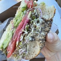 Dude, it never fails. #4 (add cream cheese, you’ll thank me later bb)  at Hank's Bagels in Burbank