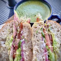 Those rosemary salt bagels keep bringing me back!   at Hank's Bagels in Burbank