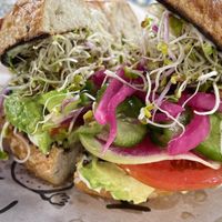 There’s nothing better than the #4 at Hanks , on a toasted rosemary, salt bagel 🥯 🤤  at Hank's Bagels in Burbank