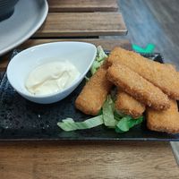 Vegan Fish Fillets at The Fat Carrot in West End