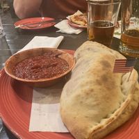 Vegan calzone!  at The Original Pizza Cookery in Thousand Oaks