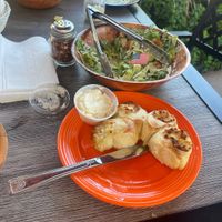 Vegan Cesar and cheese bread   at The Original Pizza Cookery in Thousand Oaks