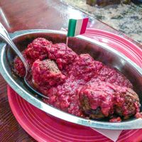 Vegan Meatballs at The Original Pizza Cookery in Thousand Oaks