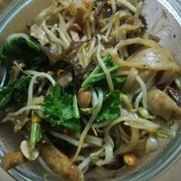 Vegan Quang noodles at Fugu in Da Nang