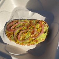 Avocado toast  at RND Coffee Lounge in Roanoke