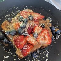 Nut toast   at Buena Onda Cafe in St Augustine