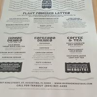   at Buena Onda Cafe in St Augustine