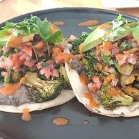 Taco broccoli  at Buena Onda Cafe in St Augustine