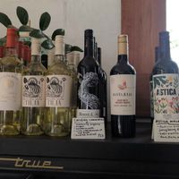 Wines at Buena Onda Cafe in St Augustine