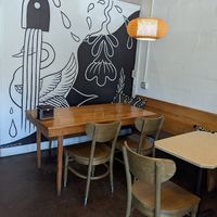 seating at Buena Onda Cafe in St Augustine