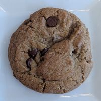 chocolate chip cookie at Buena Onda Cafe in St Augustine
