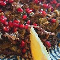 dandelion salad at Marmarita by Fatoush in Berlin