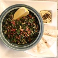 Tabbouleh Salad at Nang Sabai Cafe Artisan Bakery in Koh Samui