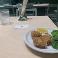 Karage 3p ~330yen at Vegan Bistro Jangara in Tokyo