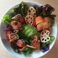 Power-up Salad at Vegan Bistro Jangara in Tokyo