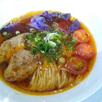 Taiwanese ramen at Vegan Bistro Jangara in Tokyo