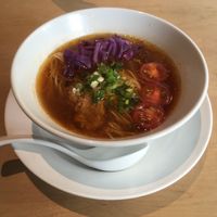 Taiwanese ramen at Vegan Bistro Jangara in Tokyo