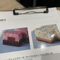 Cakes.. very small  at Vegan Bistro Jangara in Tokyo