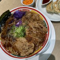 Vegan ramen   at Vegan Bistro Jangara in Tokyo