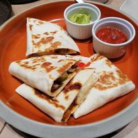 Quesadillas were heavenly at Vegan Bistro Jangara in Tokyo