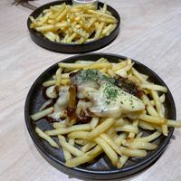 Poutine at Vegan Bistro Jangara in Tokyo