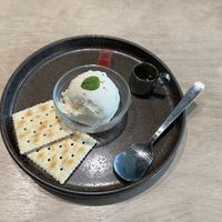Vanilla Ice cream   at Vegan Bistro Jangara in Tokyo