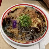 Masterpiece ramen with soy meat  at Vegan Bistro Jangara in Tokyo